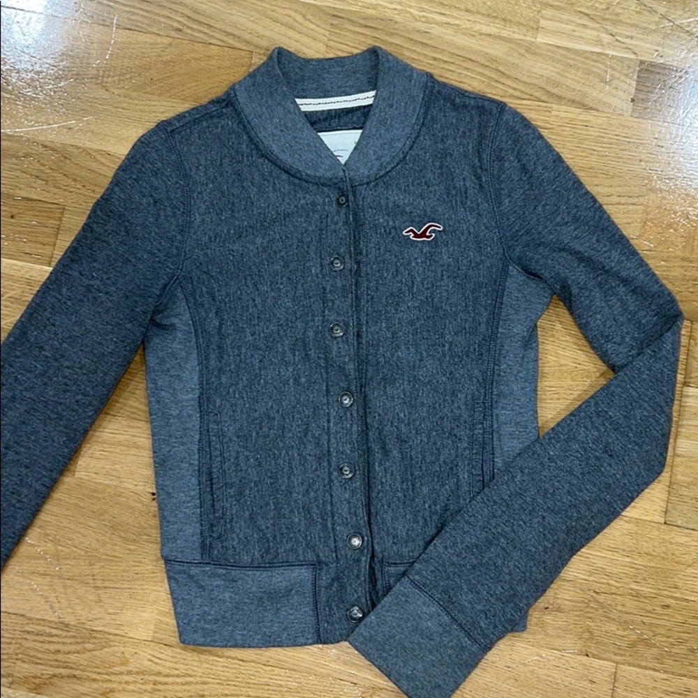 Hollister bomber jacket